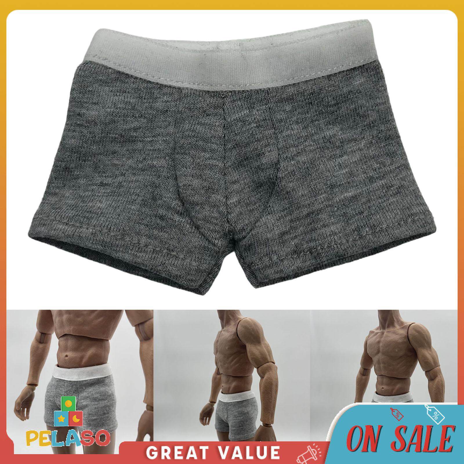 Pelaso 1/6 Scale Men Figure Clothes Briefs Men's Underwear Professional