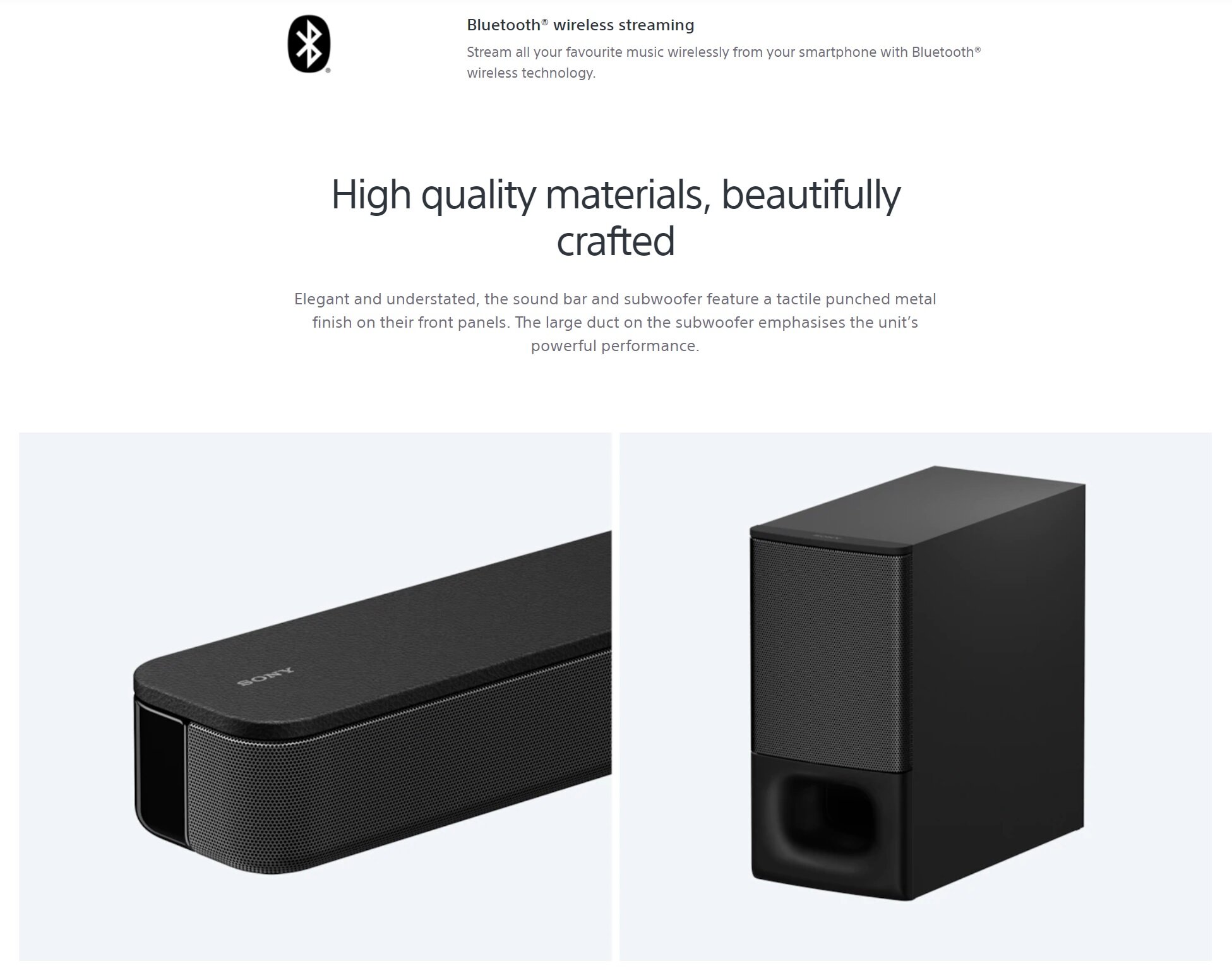 Ht S350 Sony Powerful Mini Sound Bar Sony HT-S350 Soundbar With