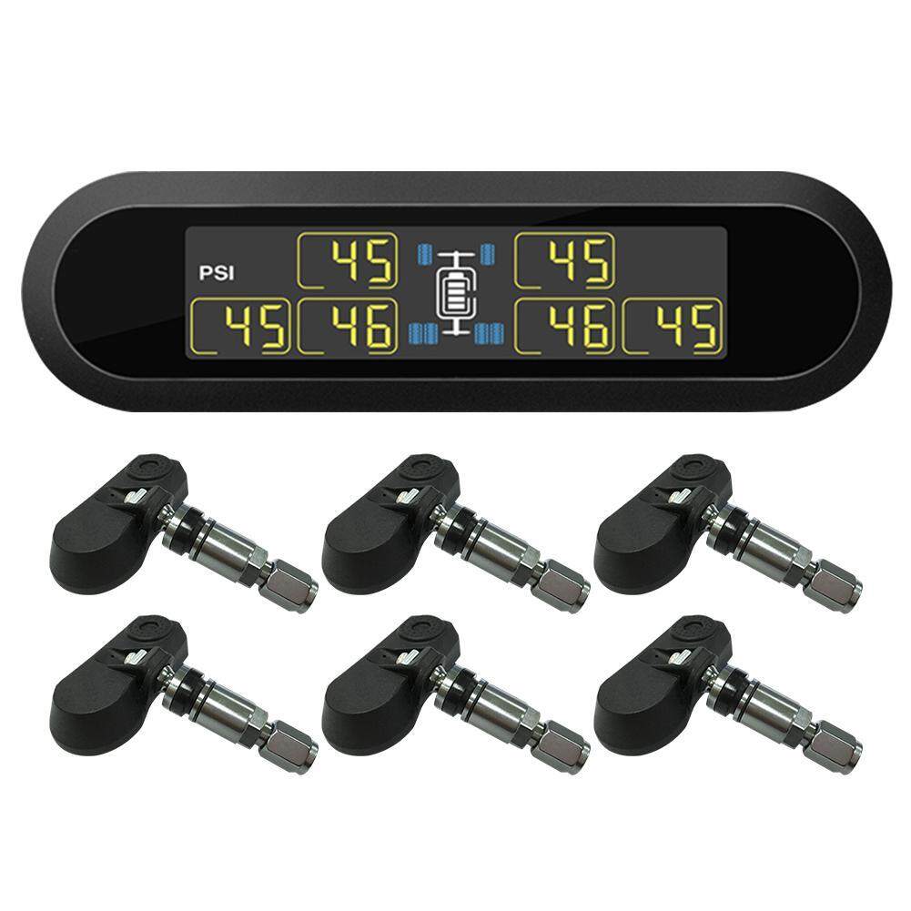 T650 พลังงานแสงอาทิตย์ TPMS ไร้สายความดันยาง Monitor 6 เซ็นเซอร์ภายใน ขาย T650 พลังงานแสงอาทิตย์ TPMS ไร้สายความดันยาง Monitor 6 เซ็นเซอร์ภายใน