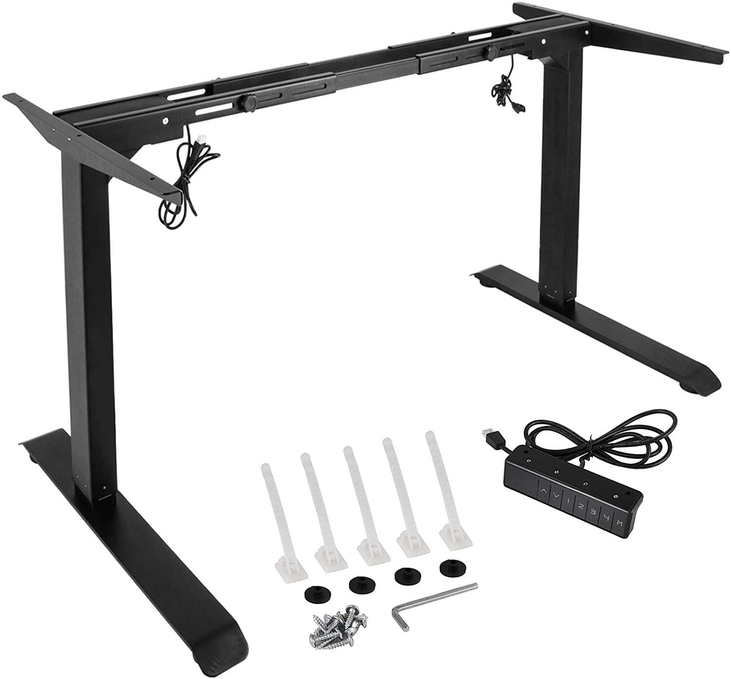 adjustable height table frame