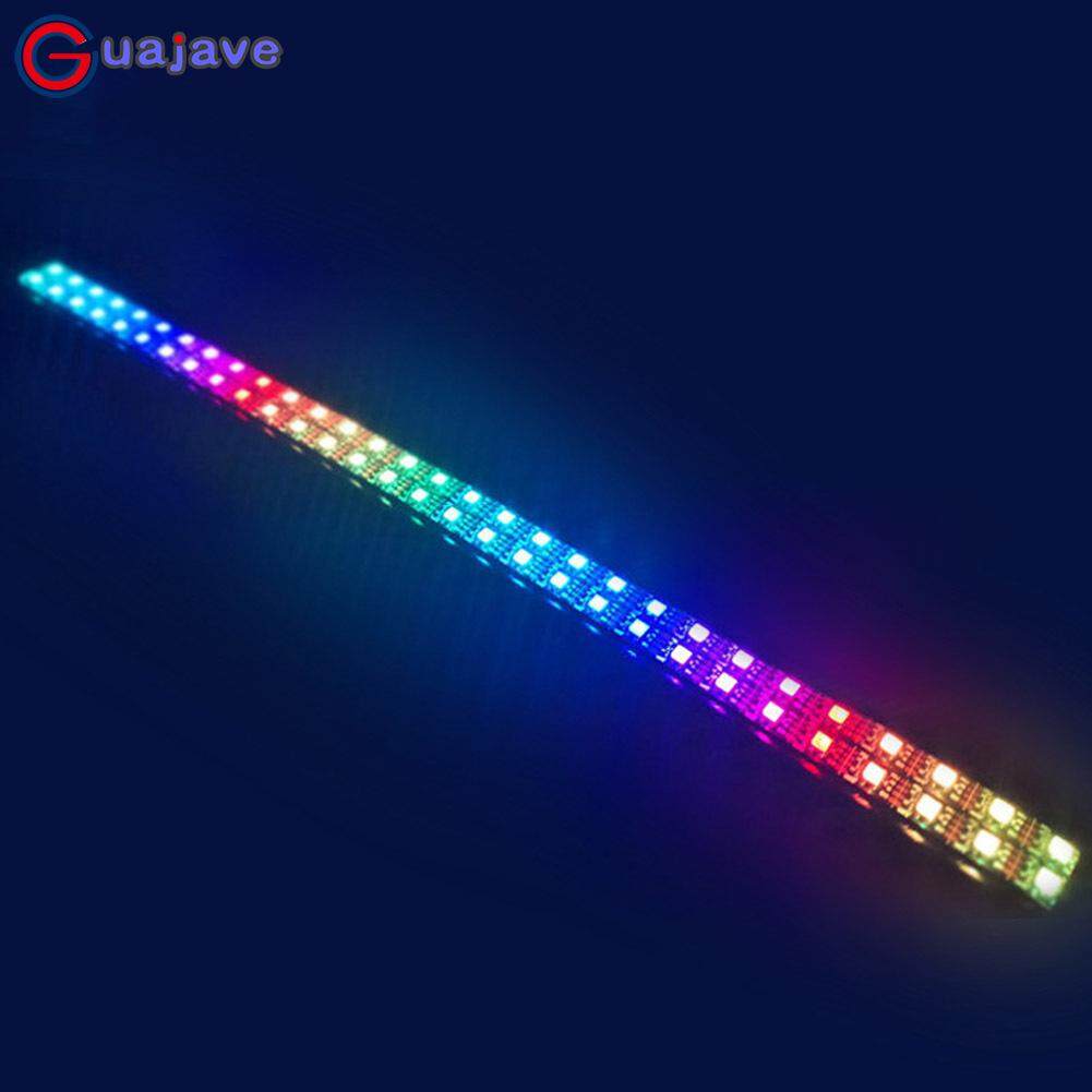 Guajave ไฟสีรุ้ง RGB ปรับสีพัดลมทำความเย็น 120 มิลลิเมตร LED คอมพิวเตอร์ส่วนบุคคลเงียบกรณีเครื่องปรับรอบคอมพิวเตอร์