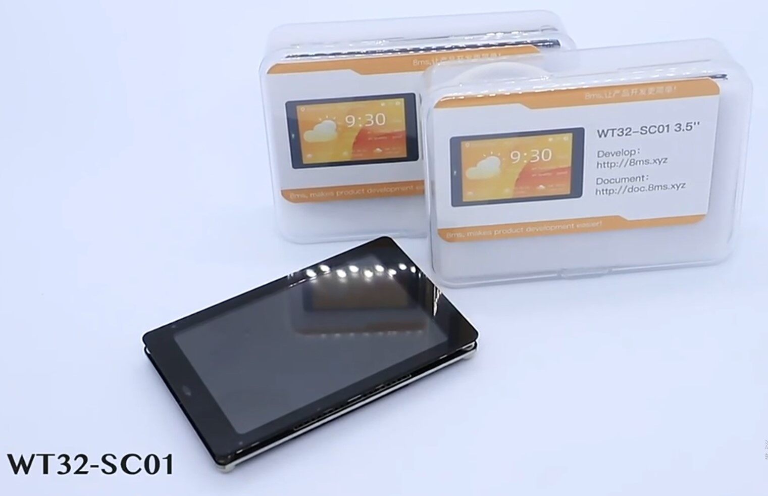 Wt32-sc01 nguyên bản giá trưng bày màn hình lcd tft 3.5inch 3.5*320 tft 480 inch bảng đánh giá với mô-đun wifi esp32-wrover-b esp32