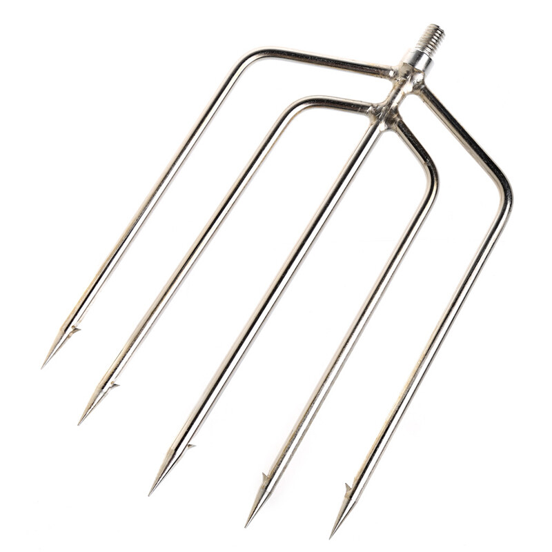 Thép Không Gỉ Prong Harpoon Cá Ngã Ba Câu Cá Ice Breaker AccessoryTackleTool