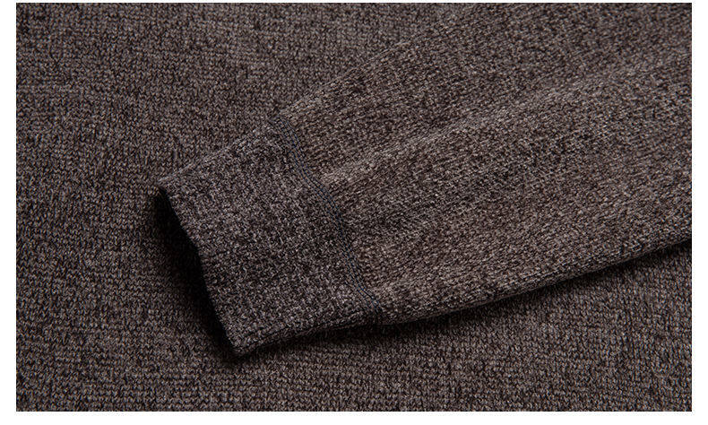Men's Pullover Sweater Round Neck Thermal Thick Knitwear Casual_voghion.com