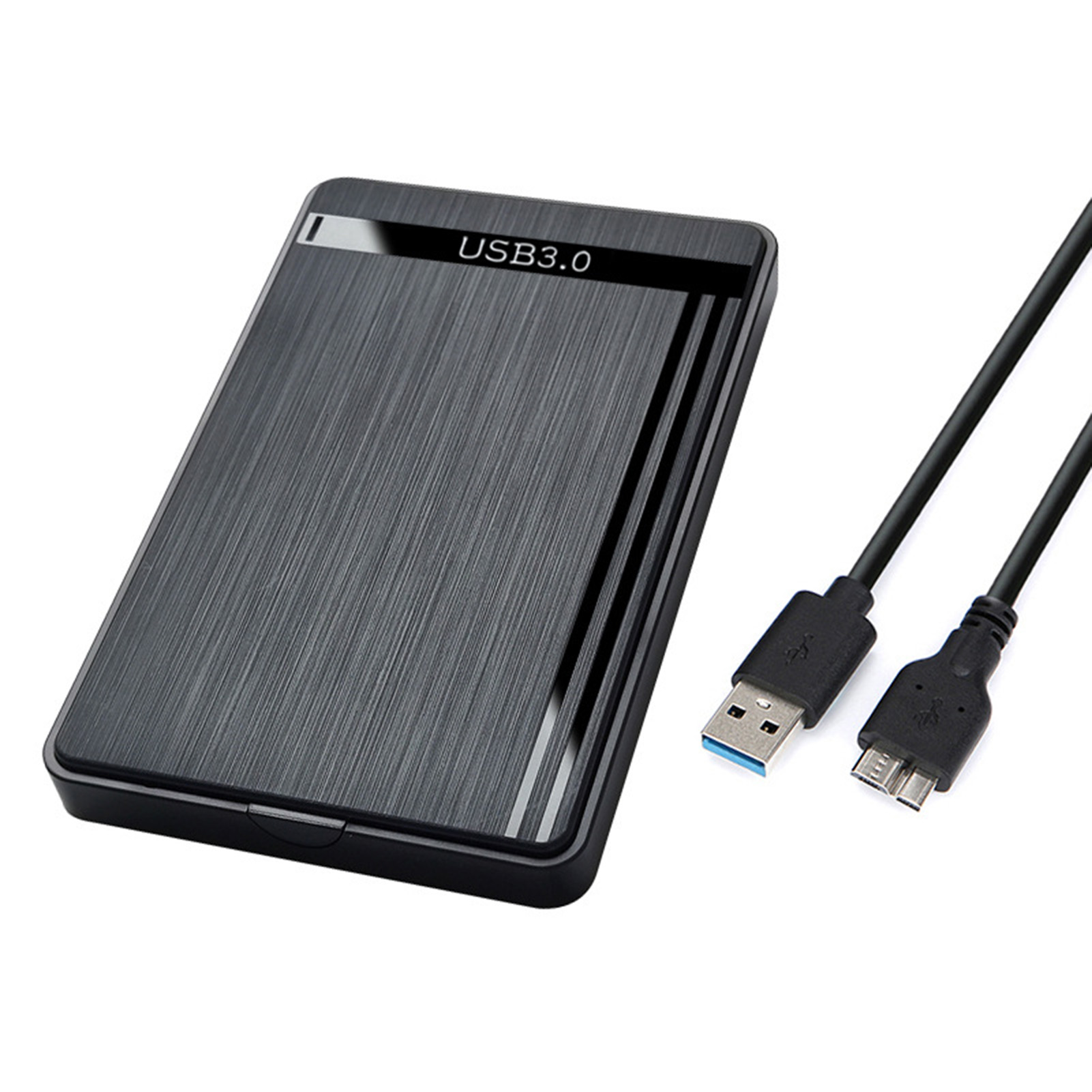 Norman Malthus Hard Drive Enclosure Universal High Speed High-performance Low Power Consumption Power-saving Data Storage 5Gbps 2.5 Inch SATA to USB 3.0 External HDD Enclosure SSD Case for Desktop Hard Drive Case ราคา 122 บาท*ส่งฟรี