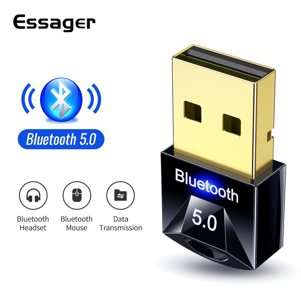 Essager Thiết bị truyền nhận tín hiệu Bluetooth 5.0 cho máy tính PS4 loachuột không dây giá tốt INTL