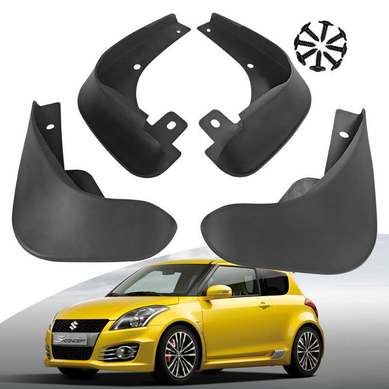 4 Cái Phù Hợp Với Lốp Xe Và Chắn Bùn Xe Suzuki Swift 2011 Tấm Chắn Bùn Sửa Đổi
