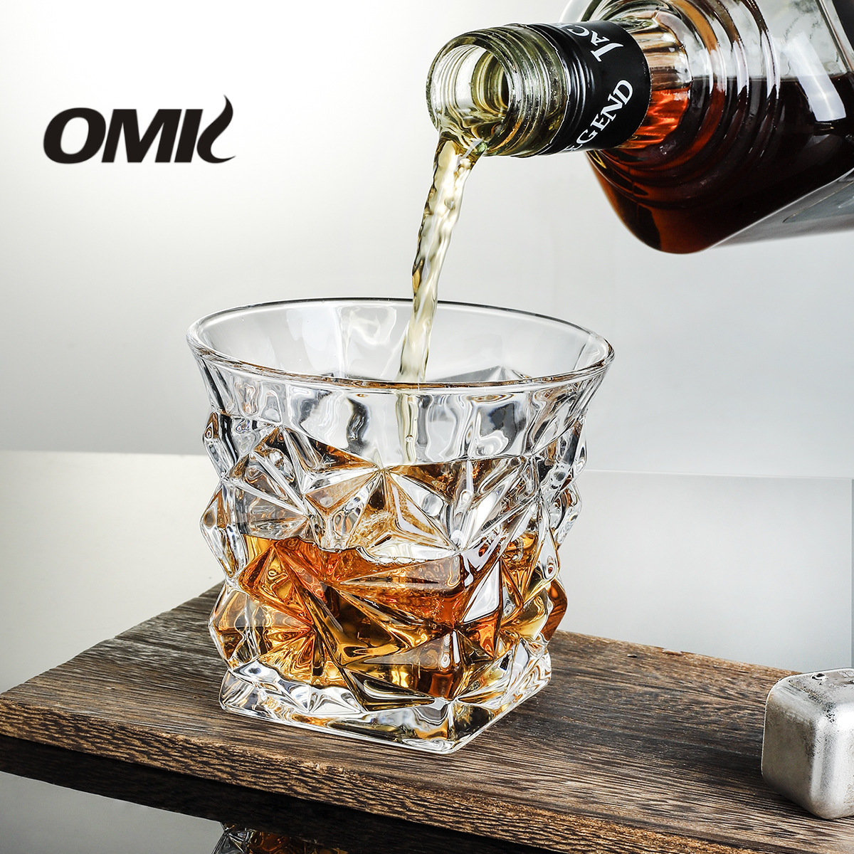 Omk phong cách Châu Âu ly rượu Bộ pha lê