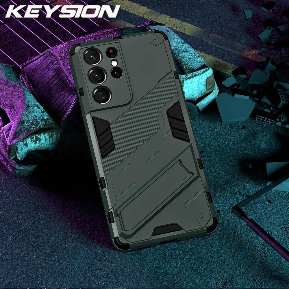 Ốp Điện Thoại Chống Sốc KEYSION Ốp Lưng Cho Điện Thoại Samsung Galaxy S21 Ultra 5G, Dành Cho Samsung S21 S21 + Plus M51 M31 A02