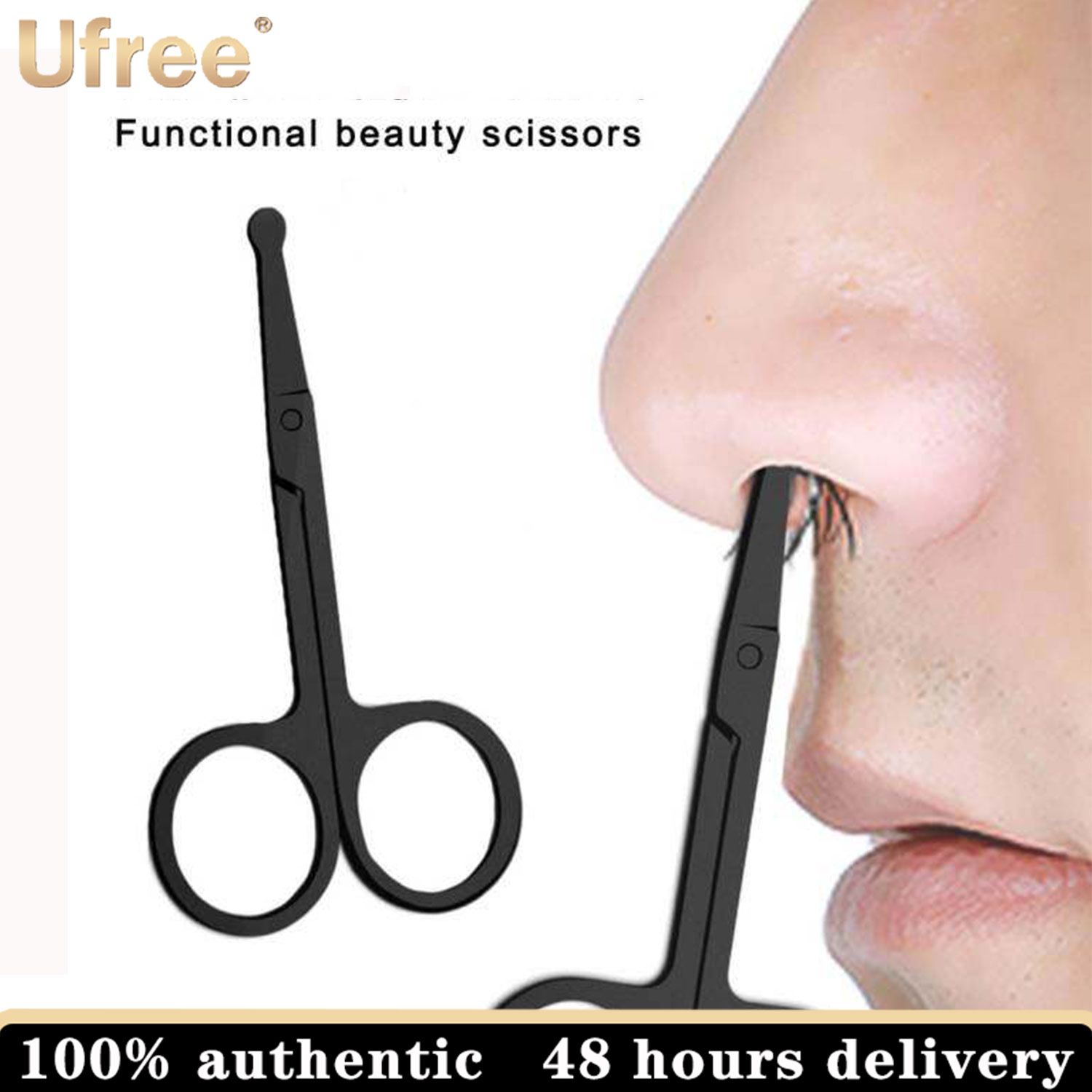 Kemei Nose Hair Clipper Lightweight pointed round head beauty trimmer Nose hair trimmer Ergonomic nose hair trimmer ราคา 97 บาท*ส่งฟรี