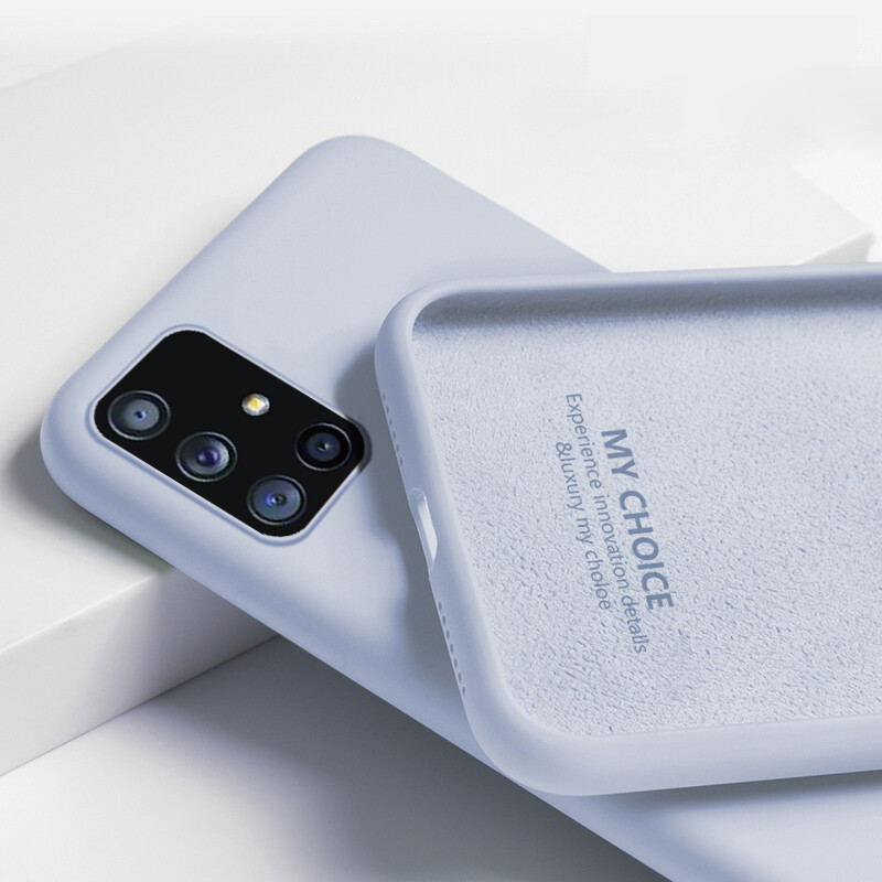 Dành Cho Samsung Galaxy A51 A71 S20 Ultra S10 Plus S8 S9 Ốp Lưng Vải Sợi Nhỏ S10E A50 A70 A20 A30 Ốp Lưng Silicon Mềm Dạng Lỏng Chính Hãng Mới