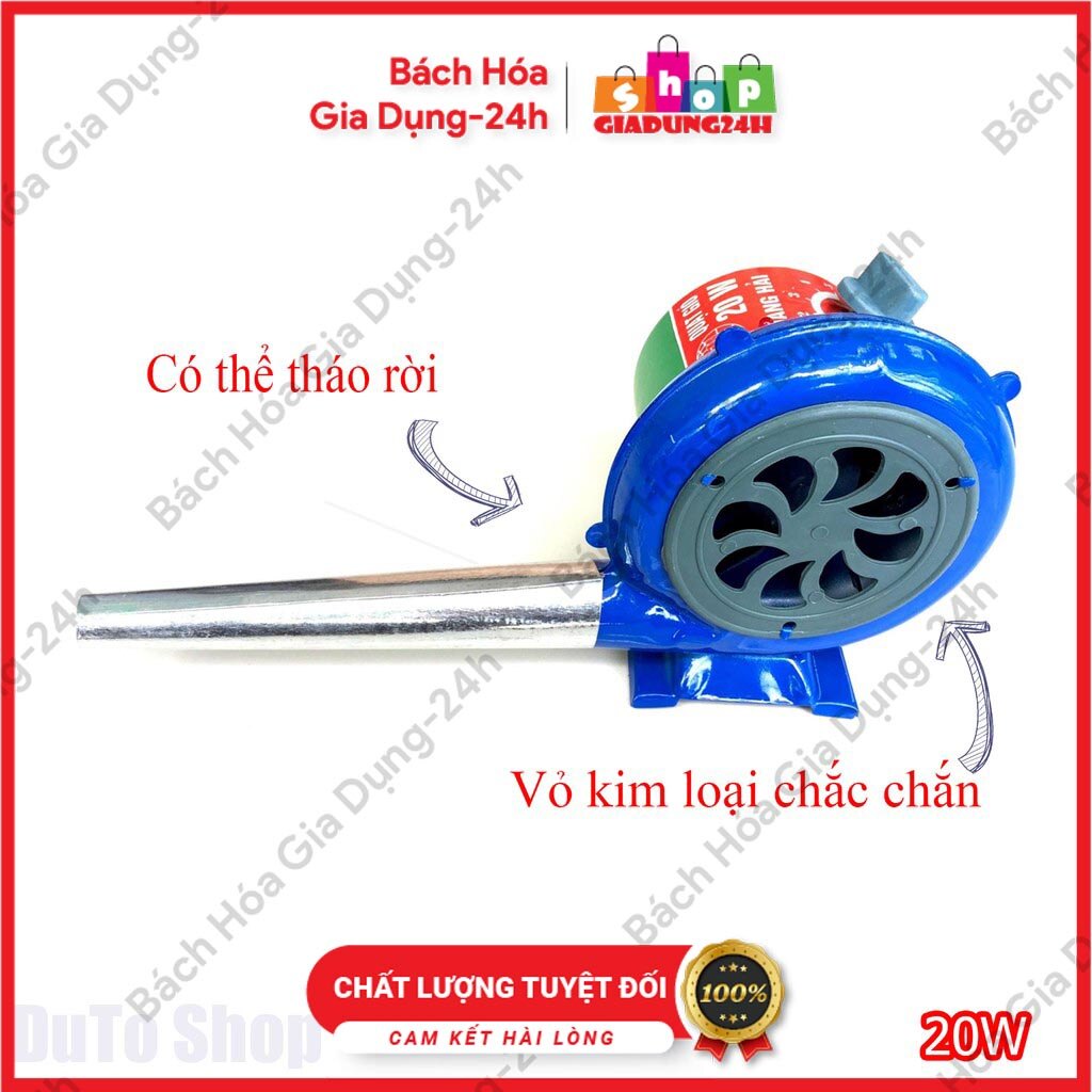 Quạt Thổi Công Nghiệp-Quạt Gió Thổi Bếp Than-Giadung24H