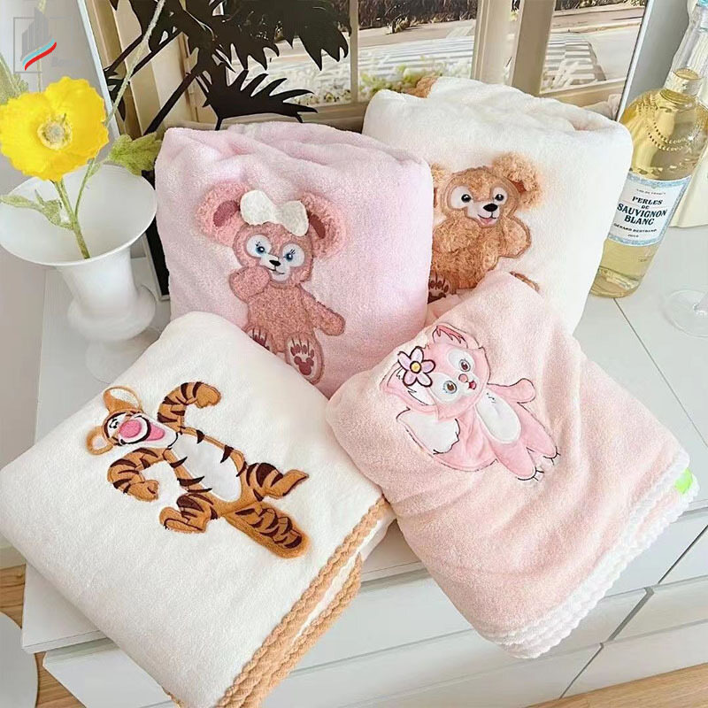 SingleLady khăn tắm sợi nhỏ áo choàng tắm Khăn tắm, khăn tắm, khăn vải nano, kích thước, họa tiết hoạt hình, khăn tắm sợi nhỏ khăn tắm khăn lông cừu san hô thấm hút nước phim hoạt hình thêu Khăn tắm Khăn tắm Khăn tắm