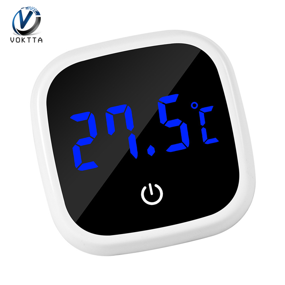 VOKTTA Aquarium Thermometer Digital Fish Tank Thermometer Accurate LED Display Suit for Fish Axolotl
