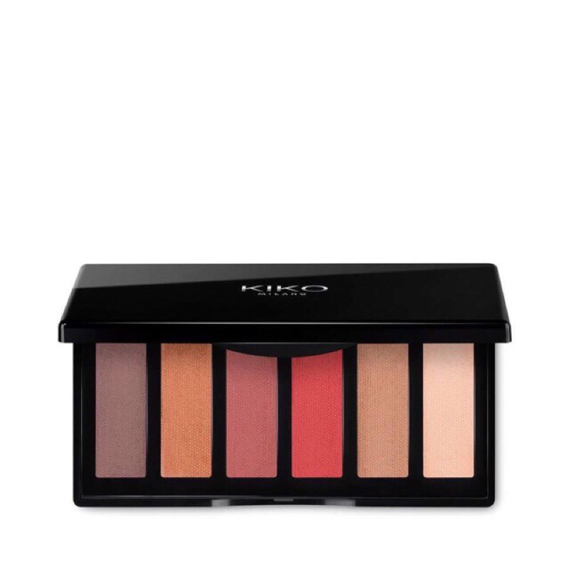 Bảng Phấn Mắt 6 màu Kiko Milano tông sáng