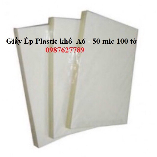 Giấy ép plastic a6 - 50 mic 100 tờ