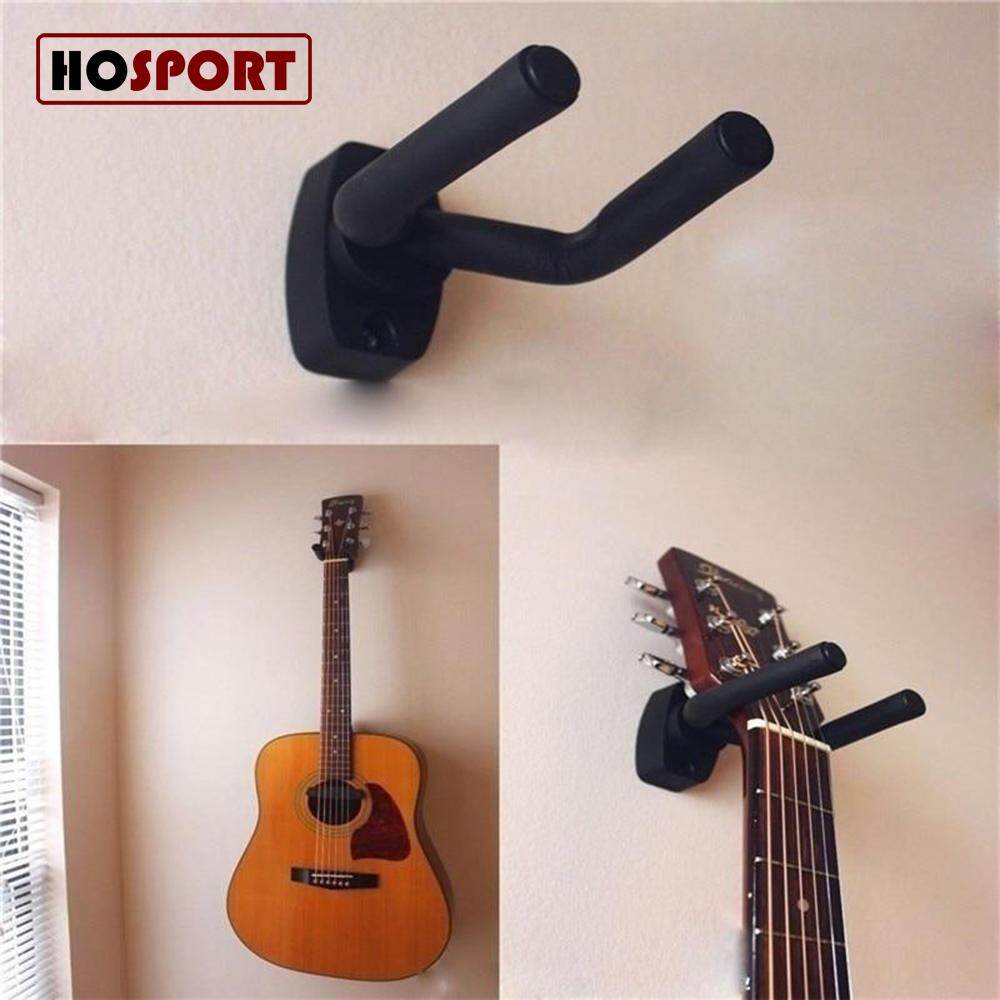 Hosport giá treo đàn guitar móc treo đàn vĩ cầm đàn ukulele dây nhạc cụ giá treo gắn tường giá đỡ giá để hiển thị guitar bass phụ kiện ốc vít