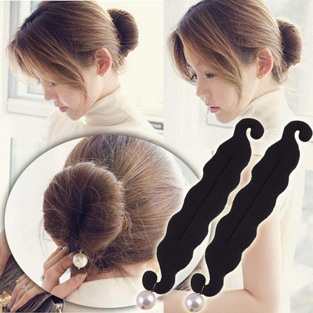 Magic Sponge Hair Clip Foam Donut Hair Styling Bun Curler Tool