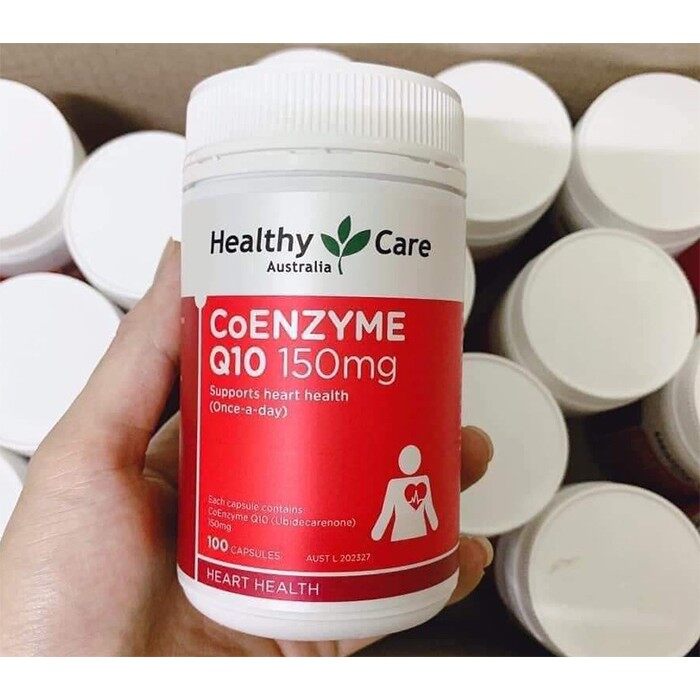 Viên bổ tim coenzyme q10 150mg healthy care úc 100 viên