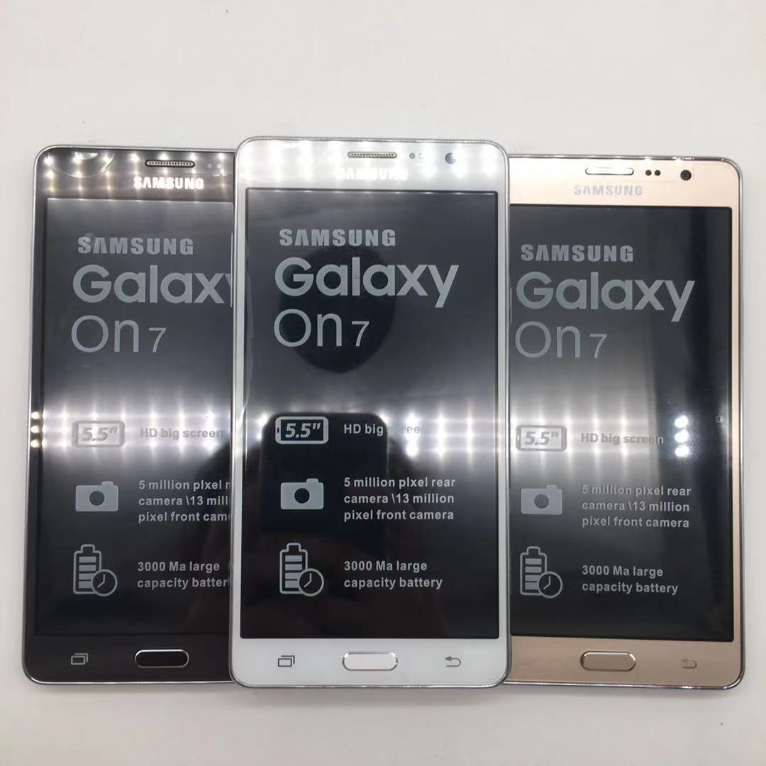 Original Unlocked Samsung Galaxy On7 G6000 Quad Core 5.5 Inch 16GB ROM LTE 13MP Camera Dual SIM Android Mobile Phone ราคา 1,680 บาท*ส่งฟรี