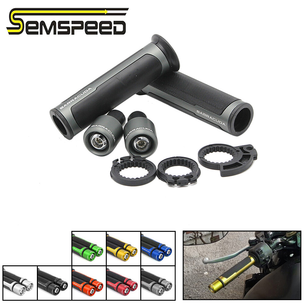 SEMSPEED Motorcycle 22mm Handlebar Handle Grips Bars Ends Handgrip For Honda PCX160 PCX 160 125 2021-2024 ราคา 635 บาท*ส่งฟรี