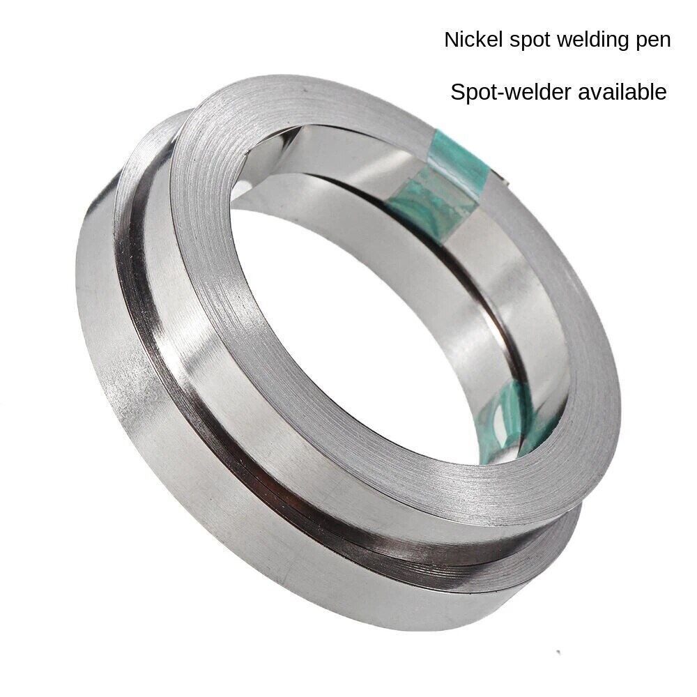 Bút Hàn Điểm Tấm Niken, Tại Chỗ Thợ Hàn, Tấm Niken Pin Lithium Ion 18650 Đầu Nối Dải Thép Mạ Niken