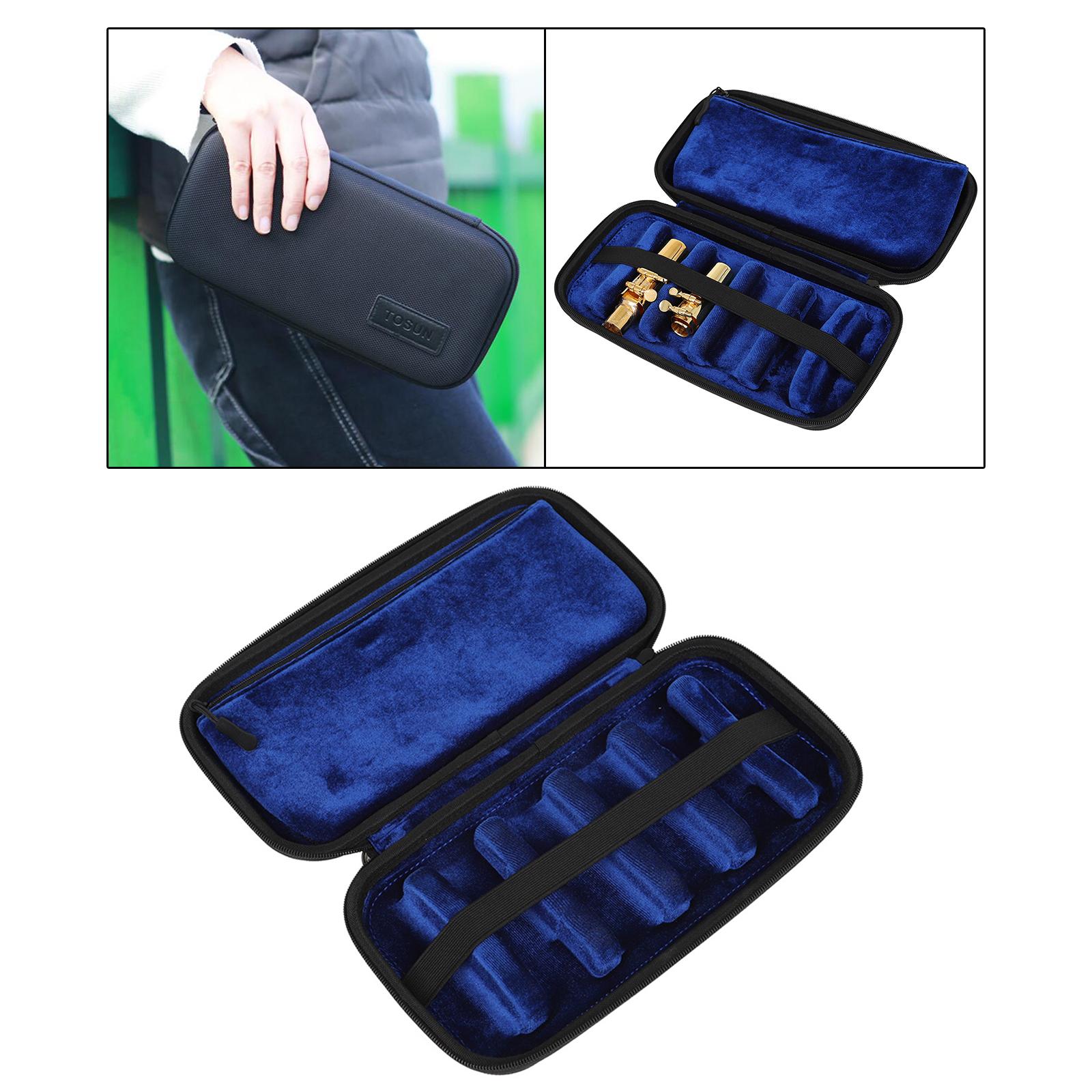 Baoblaze Ốp Ống Ngậm Saxphone Vải Oxford Chống Mài Mòn Lót Nhung Mềm
