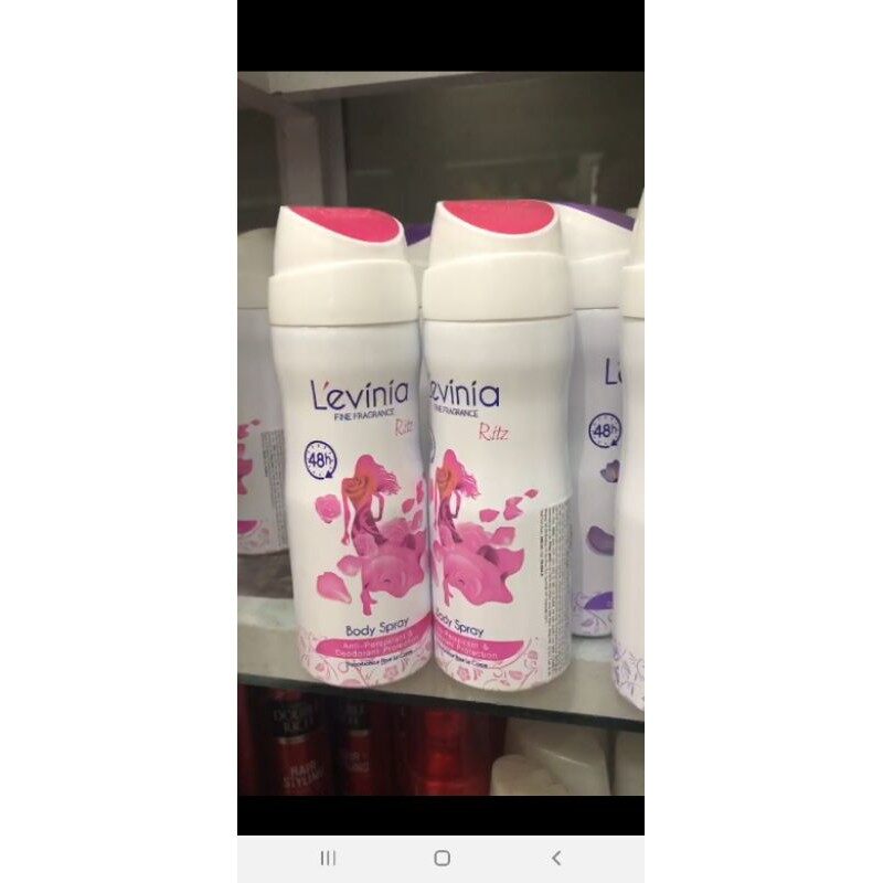 Xịt khử mùi levinia 200ml