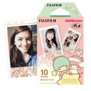 สินค้า Fujifilm Instax Mini 8 9 11 ฟิล์ม Little Twin Stars 10 แผ่นสำหรับ Fuji Instax 40 EVO 25 50s กล้อง SP-2 Mini Link Liplay เครื่องพิมพ์