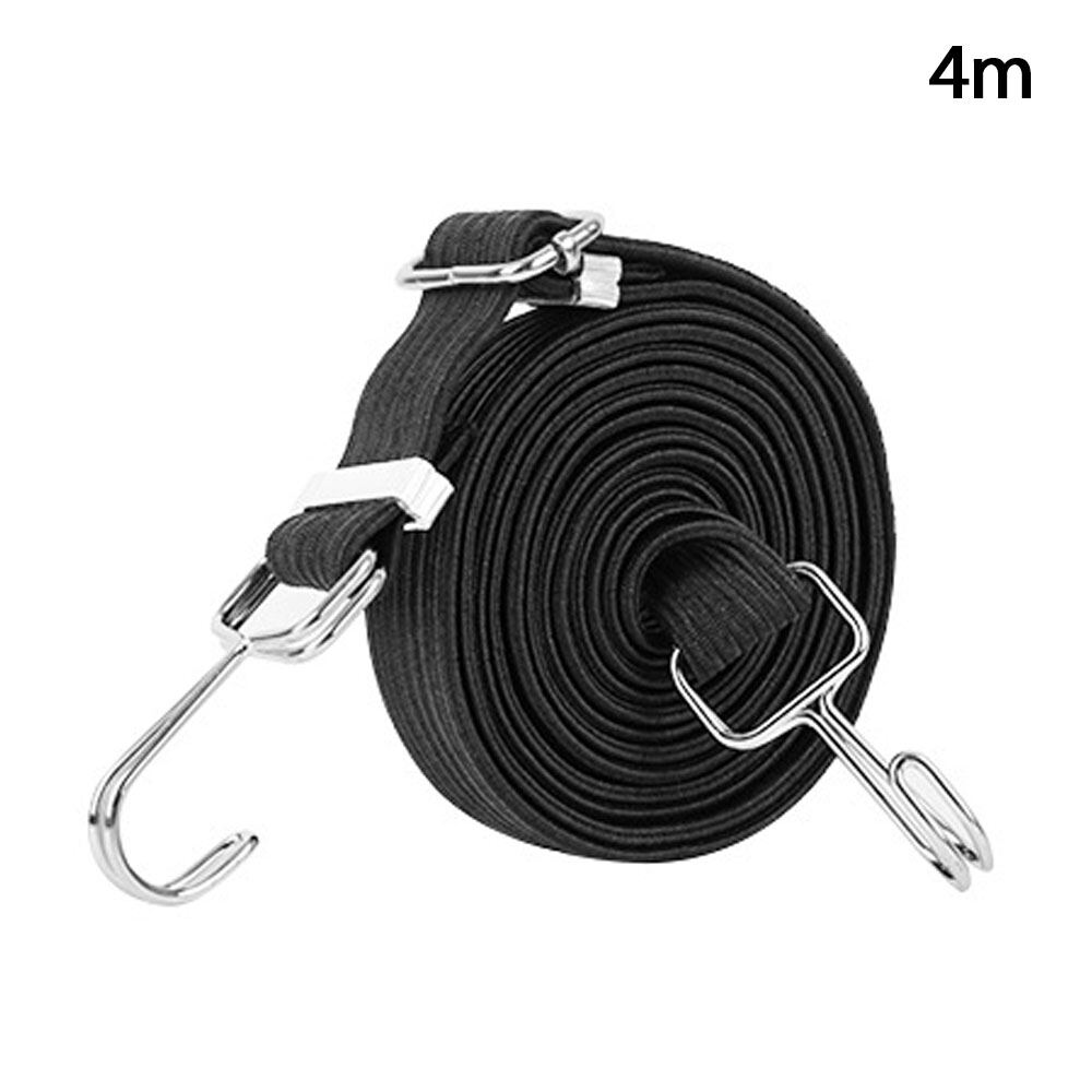 KEEEPON 1 Cái 3/4M Xe Máy Xe Đạp Leo Núi Xe Đạp Hành Lý Xếp Chồng Ràng Buộc Dây Mở Rộng Dày Đa Chức Năng Dây Đàn Hồi
