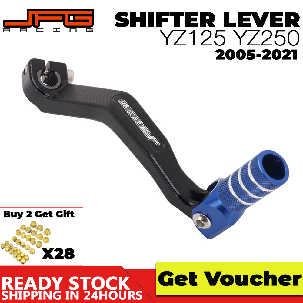 JFG Racing Cần Sang Số Xe Máy Cần Sang Số Bàn Đạp, Đối Với YAMAHA YZ125 YZ250 2005-2021 YZ125X 2017-2020 YZ250X 2016-2020 YZ125G YZ250G 2016
