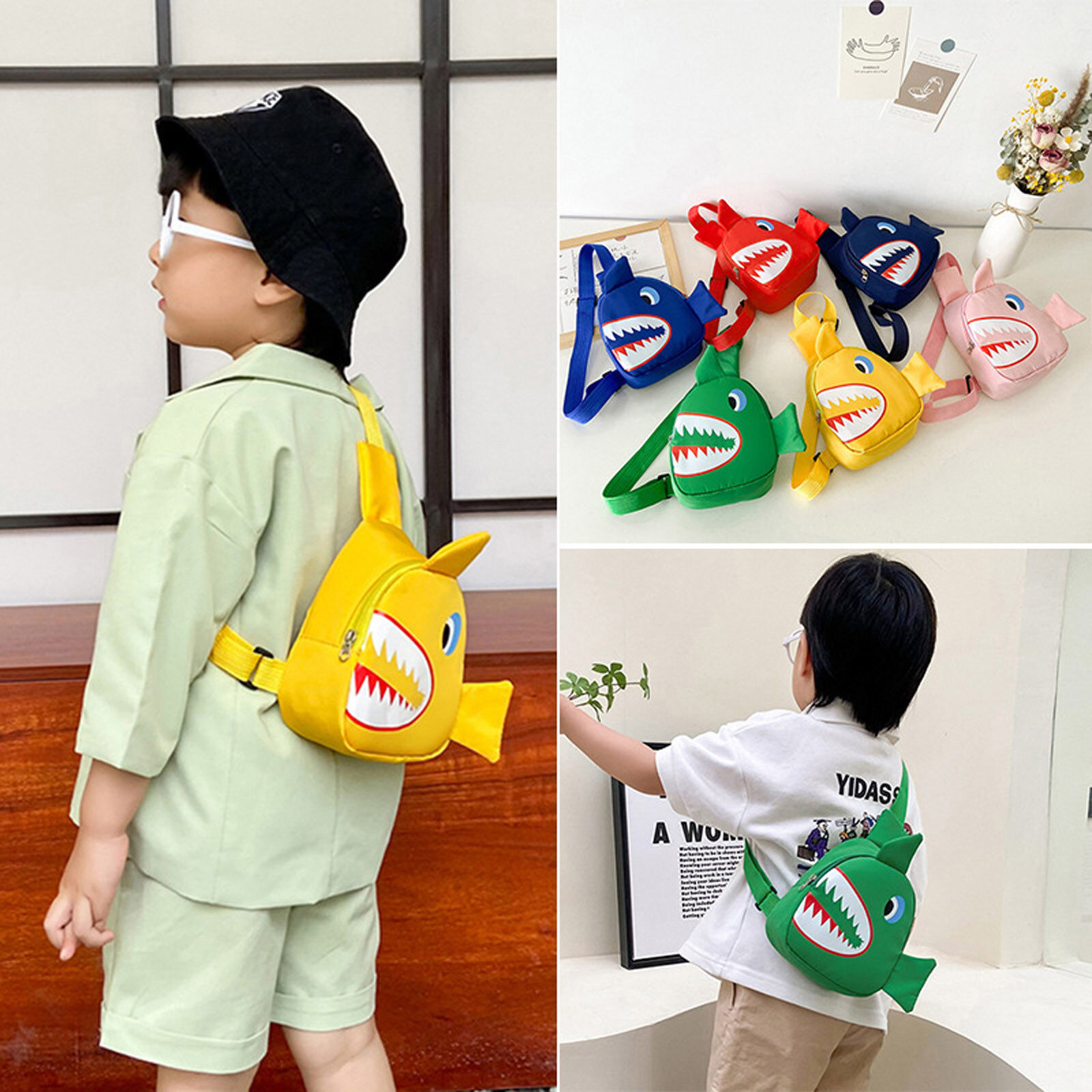 Children s Chest Bag Cartoon Cute Bag Children s Single Shoulder Bag