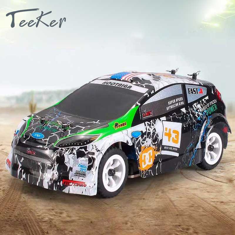 1/28 2.4G RC Racing Remote Control Car Drift With Led Lights K989 K969 4WD 30Km/H High Speed 4WD Off-Road RTR Rally Drift Car Toy Gift for Kids ราคา 2,643 บาท*ส่งฟรี