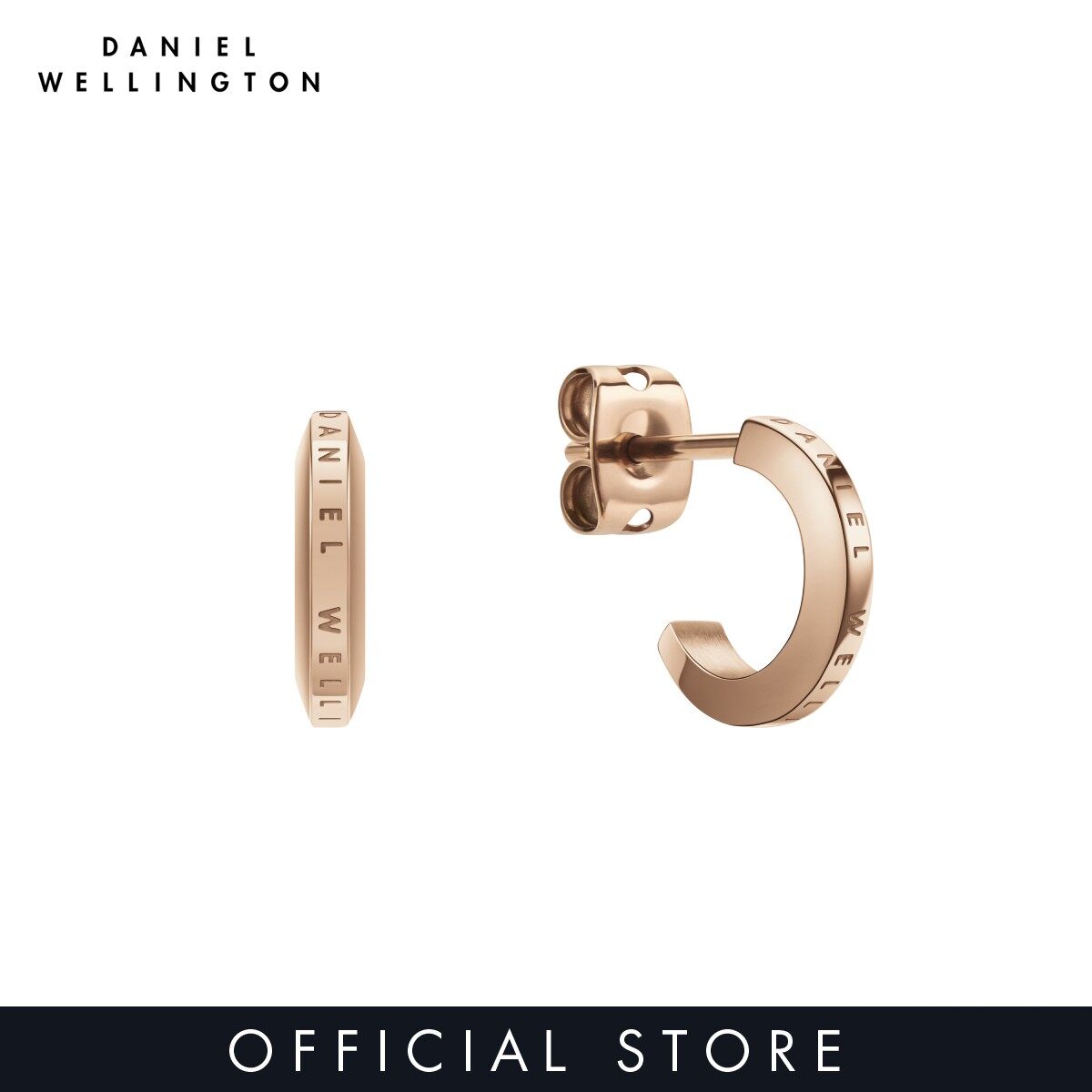 Daniel Wellington Elan Earrings Rose Gold - Earrings for women and men - Jewelry collection - Unisex