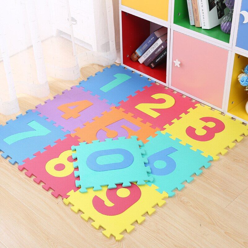 9 cái hình hoạt hình trên ô tô xếp hình xốp EVA/bé miếng lót chơi game bọt chơi thảm xếp hình rất nhiều lồng vào nhau tập thể dục nhà Phòng ngủ phòng khách thảm