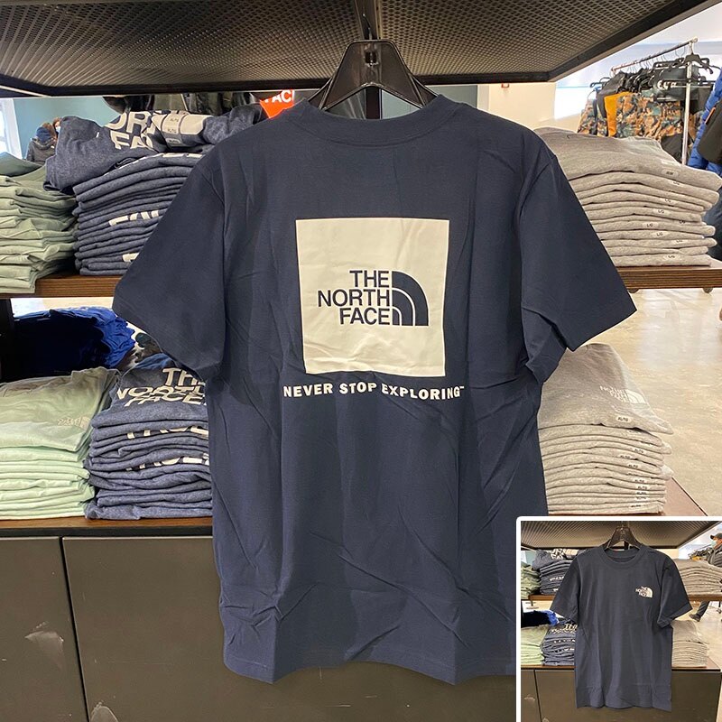  THE NORTH FACE Áo Thun Nam Tay Ngắn Thoải Mái Thoáng Khí Đa Năng 