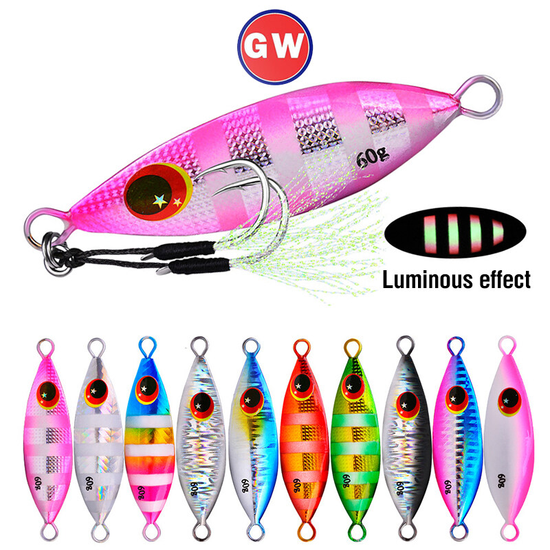 10Colors Heavy Sinking Minnow 10