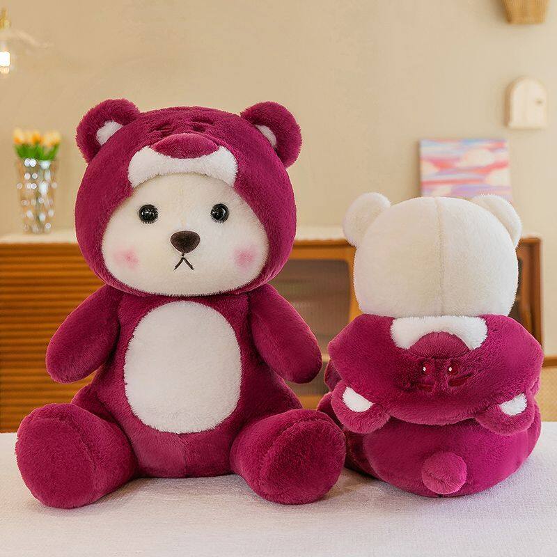 Búp bê món quà sinh nhật nữ di gấu búp bê gấu bé biến thành LENA gấu Búp