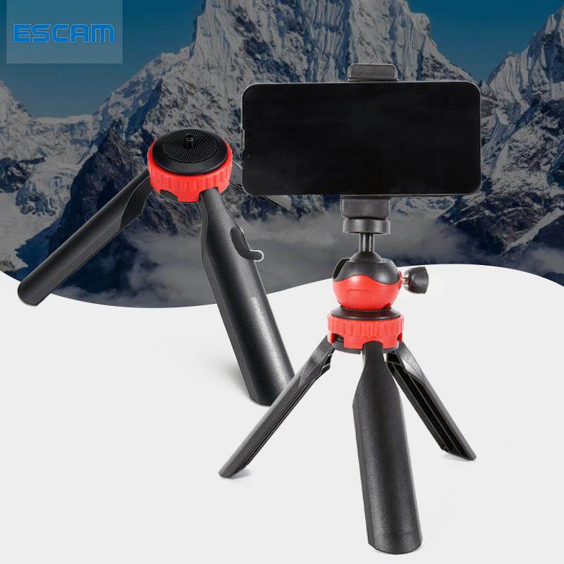 Escam giá đỡ ba chân cho điện thoại di động giá đỡ ba chân máy ảnh mini với gimbal giá đỡ điện thoại để bàn