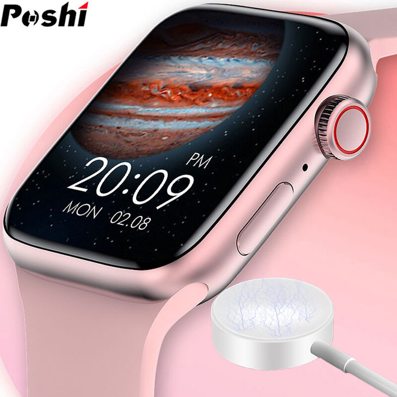 POSHI Bluetooth Dial Call Smart Watch For Women Original Waterproof 1.4 Full touch Screen Smartwatch Fashion Sport Watches for Men Women Jam tangan wanita ราคา 240 บาท*ส่งฟรี