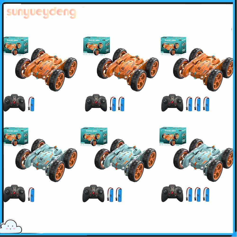 RC Stunt Car 360 Rotating RC Cars Stunt Car Toy Double-Sided Driving RC Racing Car with Colorful LED Lights Antiskid Kids Toys ราคา 325 บาท*ส่งฟรี