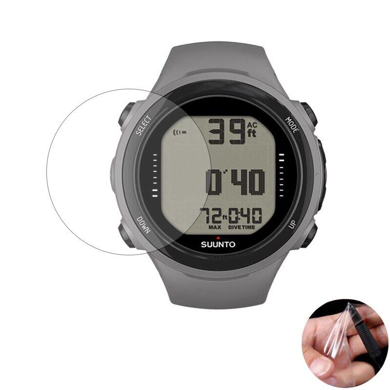 3 Miếng Dán Bảo Vệ Mềm Trong Suốt Cho Suunto D4i D6i Novo Đồng Hồ Lặn GPS Thể Thao Đồng Hồ Thông Min
