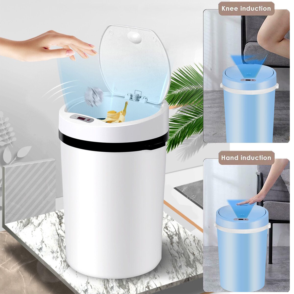 Generic 16L Automatic Intelligent Sensor Smart Trash Can Intelligent