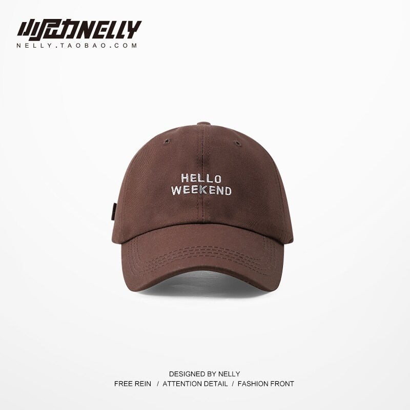 Retro ins hat women's autumn and winter all-match men's peaked cap Korean version of ins trendy brand men's trendy peaked casual baseball cap high street trend imported new style