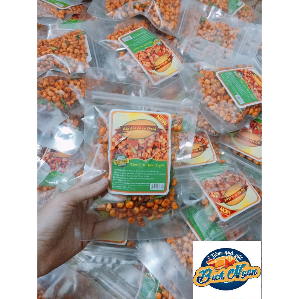 Ngô bò lá chanh gói 100g- hàng loại 1