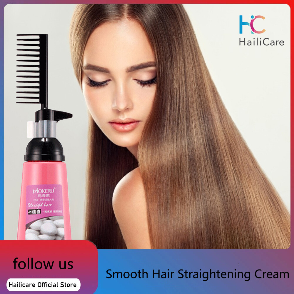 Hailicare Kem Dưỡng Tóc Thẳng Mượt 150Ml Kèm Lược Kem Thư Giãn Nuôi Dưỡng Duỗi Tóc Cho Nữ Chăm Sóc Tóc