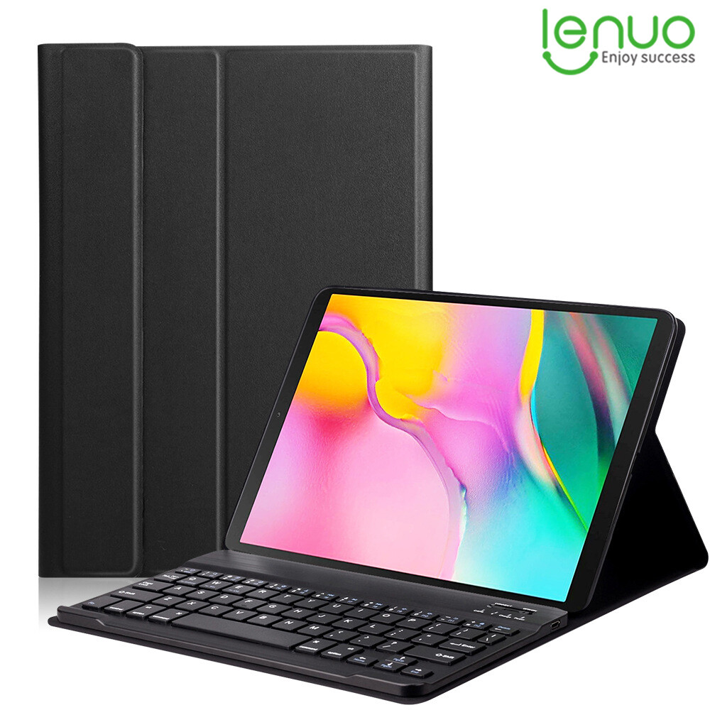 Lenuo phù hợp với ốp samsung galaxy tab s8 + s7 + s7 fe bàn phím bluetooth s8 s7 máy tính bảng có giá đỡ ốp chống rơi