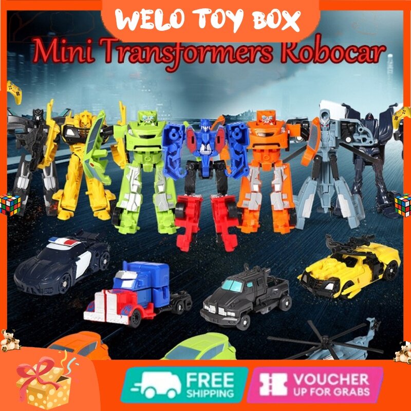Fast Delivery Kids Mini Optimus Prime Bumblebee Transformers Robot Toys