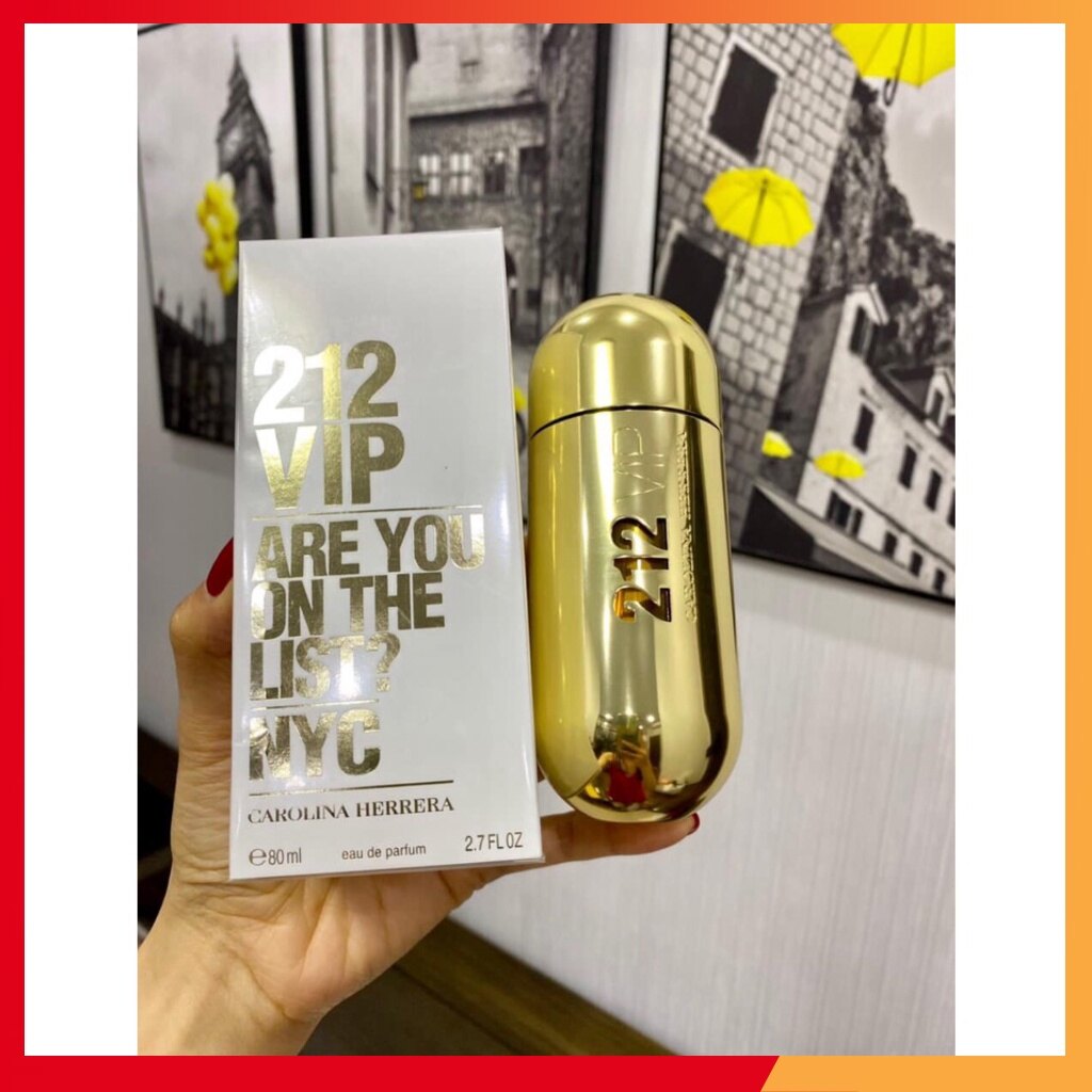 Nước hoa nữ 212 vip women edp 80ml thơm lâu