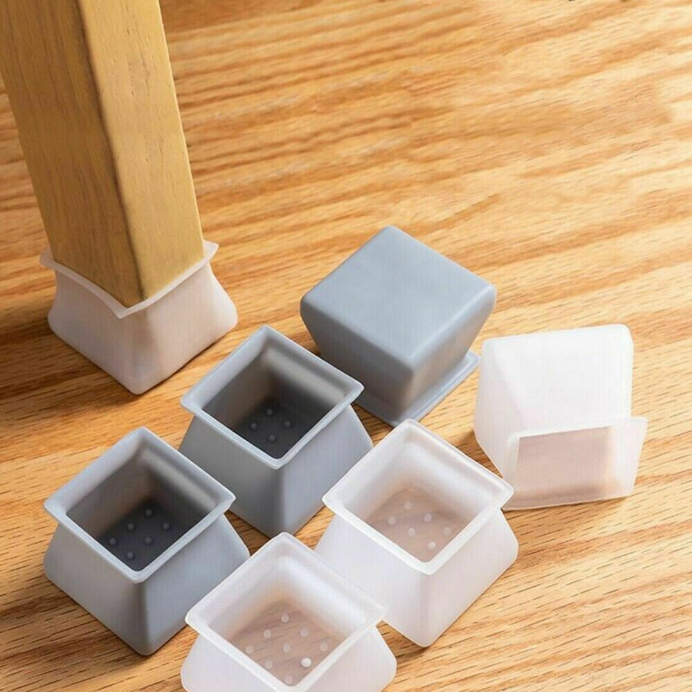 CILL 10 Miếng Bảo Vệ Sàn Silicon, Miếng Bảo Vệ Chân Đồ Nội Thất Chống Trượt Miếng Lót Chân Bọc Chân Ghế Bọc Chân Bàn